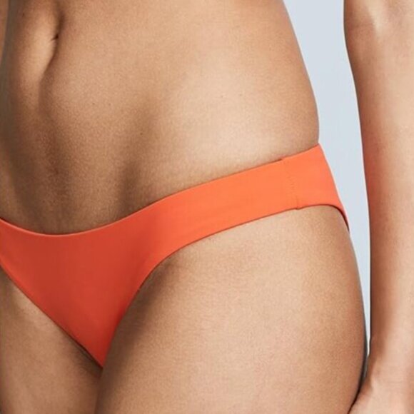 NWT Mara Hoffman Bikini Set Scarlett Top + Kay Bottom S Vitamina Orange 2Pc Swim - Picture 4 of 14